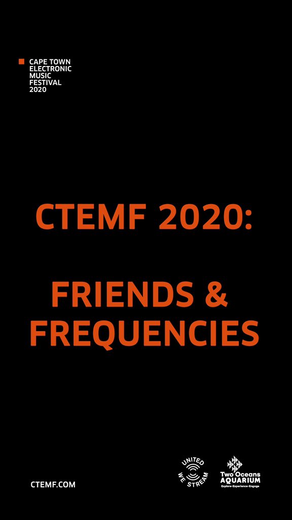 CTEMF's tweet photo. 04 / 09 / 2020 
CTEMF 2020 IS FRIENDS &amp; FREQUENCIES https://t.co/BeOg9gzzT5