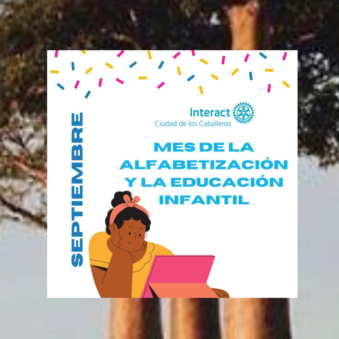 Interact_cdlc's tweet photo. Bienvenido Septiembre!!🌟

El Día lnternacional de la Alfabetizacion se celebra cada 8 de septiembre a partir de su aprobación en 1965. Este día busca reconocer la alfabetización como un derecho humano fundamental para el crecieminto individual y social de toda persona. https://t.co/bzvB61TZHI