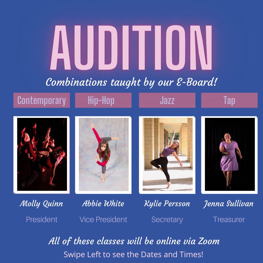 SalemStateRDT's tweet photo. 🌟DANCERS!🌟
Have you gotten the chance to learn the dance yet? Please feel free to attend these virtual dance classes that can help you for auditions! 

PLEASE CHECK YOUR EMAIL!!
the link to the zoom meetings will be there! if you didn’t receive an email, please message us! https://t.co/X3VgfLPOqR