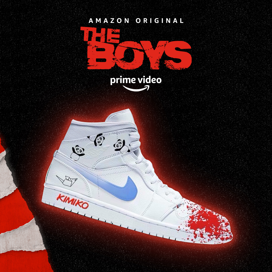 ComplexSneakers's tweet photo. Win one of six custom @TheBoysTV capsule collection shoes, created by @Kickstradomis. 

FULL RULES 👉🏽 https://t.co/TCJMwgBy3W

Presented by @TheBoysTV https://t.co/8OgeCp8MQi