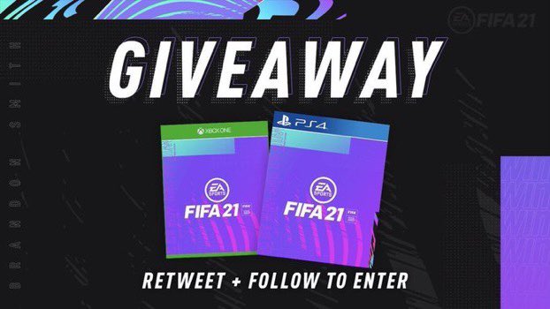 FutCoinPlaza's tweet photo. 🚨FIFA 21 ULTIMATE GIVEAWAY🚨 

To enter: 

- Follow @FutCoinPlaza ✅
- Like &amp; Retweet this post ❤️♻️
- Tag 3 Friends 📲

Winners announced Soon!! 
Good Luck 🍀 

#FIFA21 #FIFA #FIFA21GIVEAWAY #XBOX #PS5 #FREEFIFA https://t.co/vefXfa6WMU