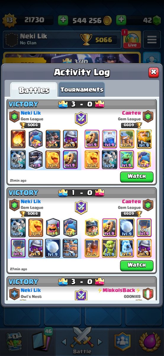 Top6 in <a href="/GemLeagueCr/">GemLeague</a> happy with my performance today 4-0 overall :)