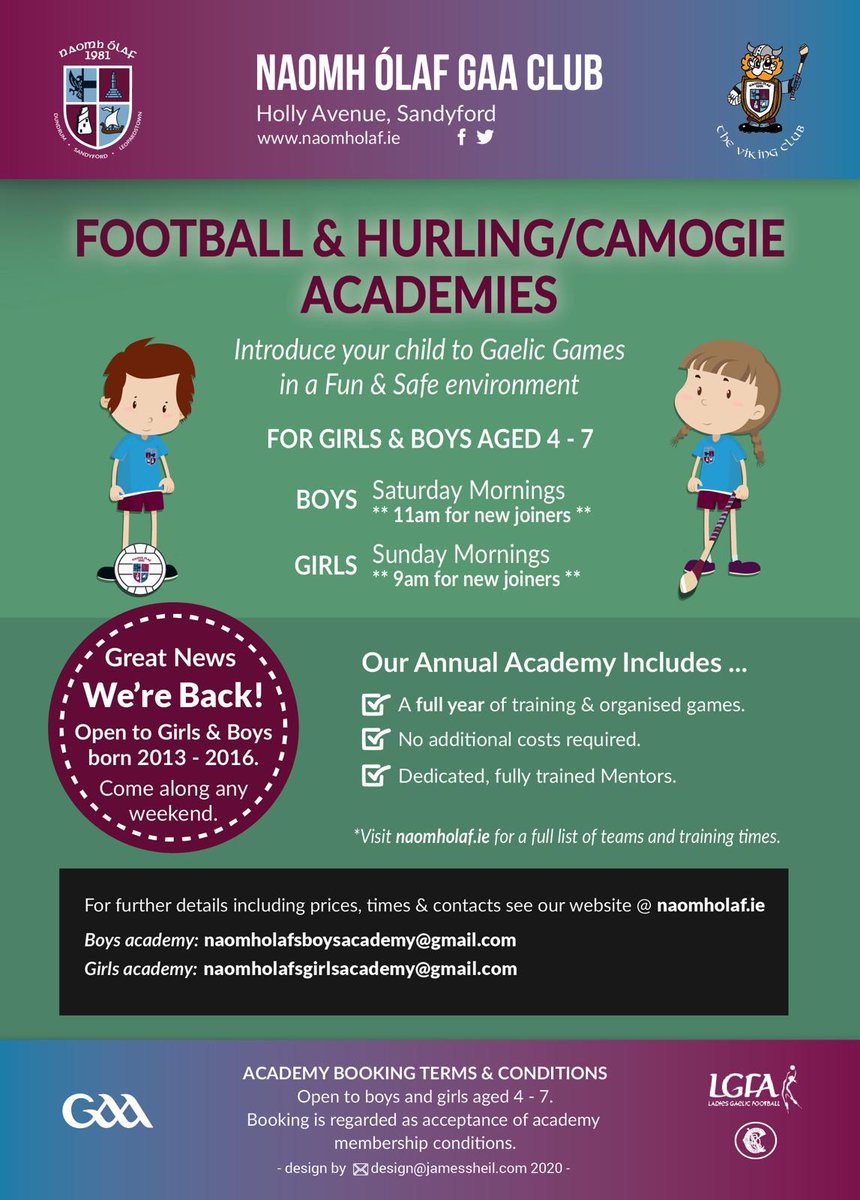 Naomh Ólaf GAA Club tweet media