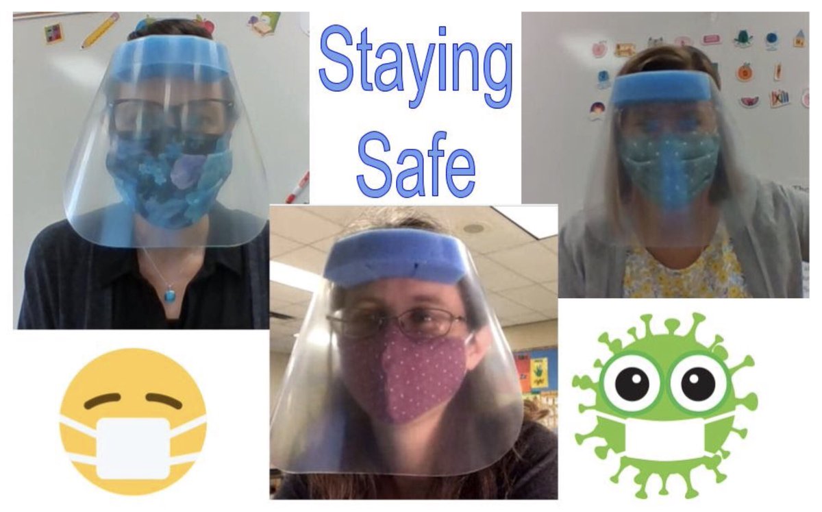 Masks ✅ Face Shields ✅ Staying Strong and Healthy ✅✅ <a href="/NISDElrod/">Elrod ES</a>