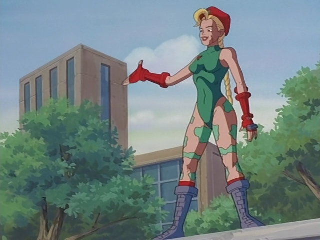 Cammy White from the Street Fighter Series