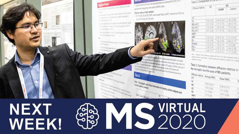 ACTRIMS's tweet photo. Next week, #MSVirtual2020 will feature over 50 scientific sessions, 1,100 e-posters, and 23 teaching courses, with more than 90 hours of scheduled and on-demand content and CME credit for certified sessions.
https://t.co/13qRRLPNKV
#ACTRIMS #ECTRIMS #MultipleSclerosis #MSResearch https://t.co/44wNpDgXoN