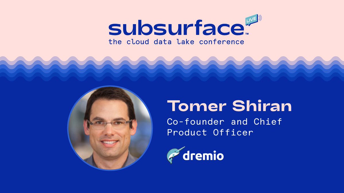 Take a look back at <a href="/tshiran/">Tomer</a>'s keynote session at @SubsurfaceConf, "The Future Is Open: The Rise of the Cloud Data Lake" youtube.com/watch?v=cmD9TP…

P.S. All #subsurface sessions are now on our Youtube!