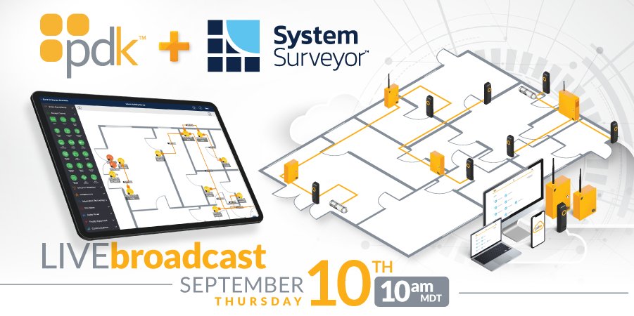 ProdataKey's tweet photo. Learn all about pdk's latest partnership with @SystemSurveyor. https://t.co/RksLDn47xW

#pdk #prodatakey #pdkio #accesscontrol #mobileaccesscontrol #cloudaccesscontrol #securityindustry #lowvoltage #technician #integrator #lowvoltagetech #lowvoltagenation #sytemdesign #sitesurvey https://t.co/TbW6zZk1w9