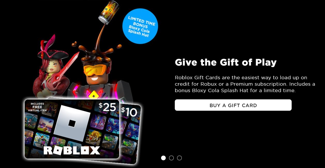 Kreekcraft On Twitter You Can Now Buy Robux Cards Straight From The Roblox Website Thank You Roblox This Will Make Giving Out Cards So Much Easier Https T Co 12pb81oeex - bloxy cola roblox free robux for today only