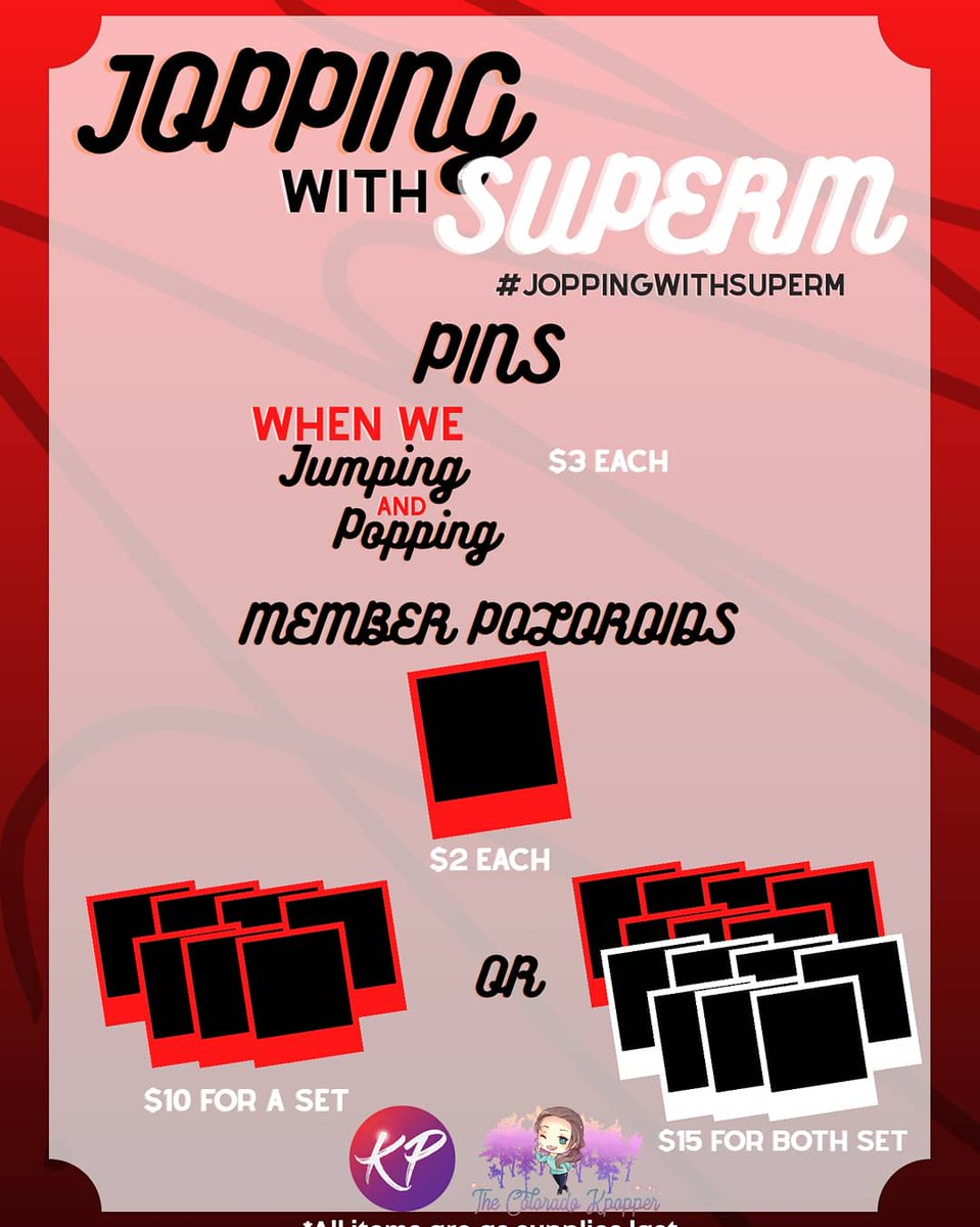 konnectpop's tweet photo. @ColoradoKpopper and Konnect Pop are bringing you a Super M first anniversary cupsleeve early October!
Hope to see you all there!
#joppingwithsuperm #konnectpop #coloradokpopfans https://t.co/Sii9aY2vj7