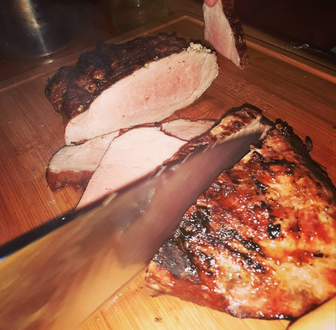 LosBauchosBBQ's tweet photo. Der Anschnitt des saftigen Iberico Secreto...
________________________________
#bhfyp #bbq #barbecue #bbque #beef #fleisch #meatporn #meatlover #bbqblogger #foodblogger #foodblogger_de #foodporn #bbqporn #bbqlife #bbqlovers #bbqtime #picoftheday #yummy #nomnom #dorfkindmomente https://t.co/FkzodXLCGc