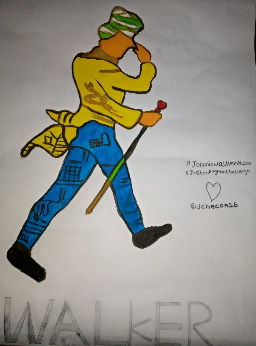 UCHECON's tweet image. Thanks for the great opportunity @johnniewalkerng. I hope to be among the chosen one.
#JohnnieWalkerAt200 
#JWStridingManChallenge