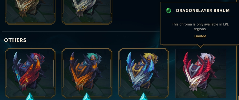 dragonslayer braum chromas dragonslayer braum chromas