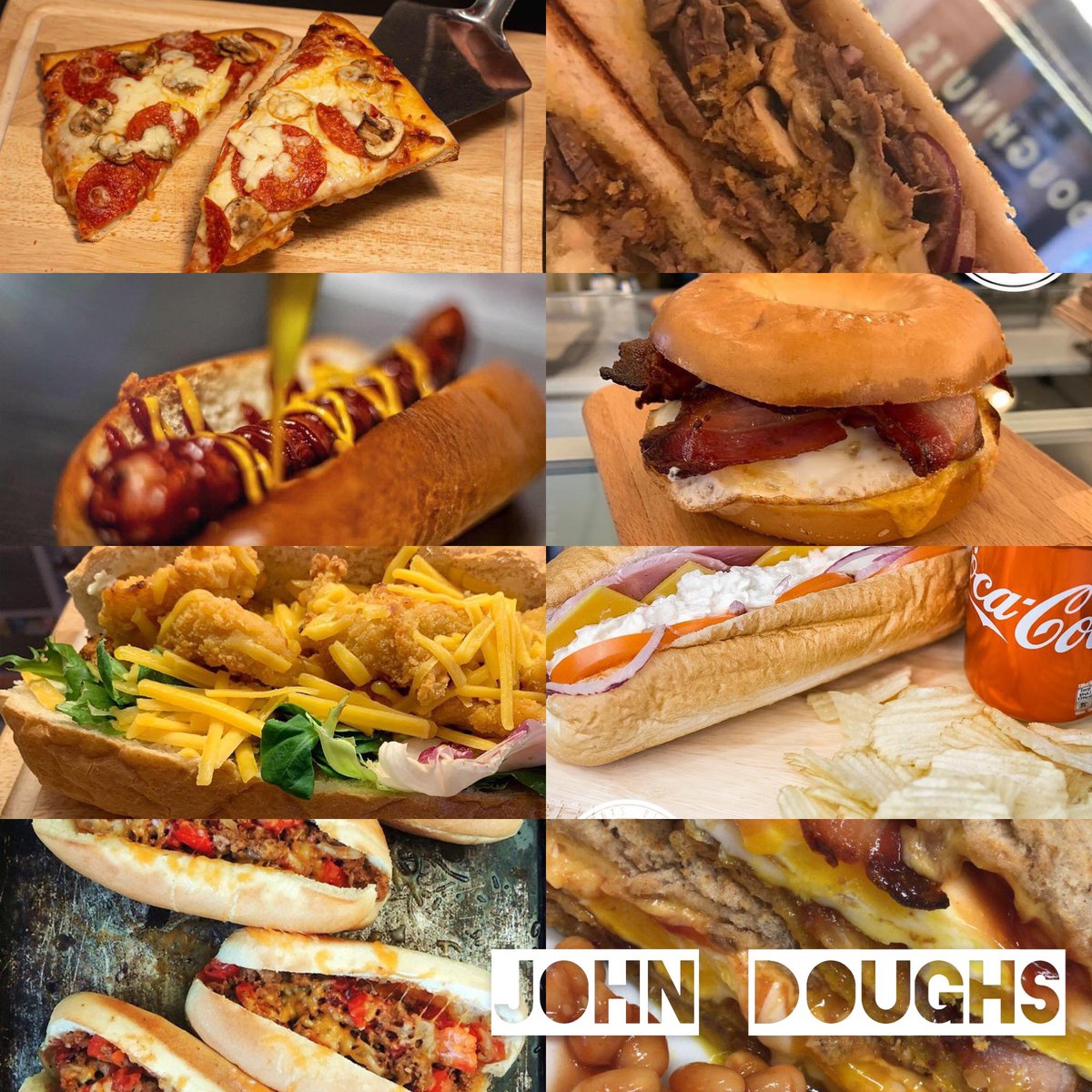 JohnDoughs's tweet photo. Did you know you can order your favorite John Doughs lunch and select a pick up time thanks to our friends @BumpeyCodes Just click the link below 
https://t.co/gerKKcet6l
#skipthequeue https://t.co/d2p8zzPfVB