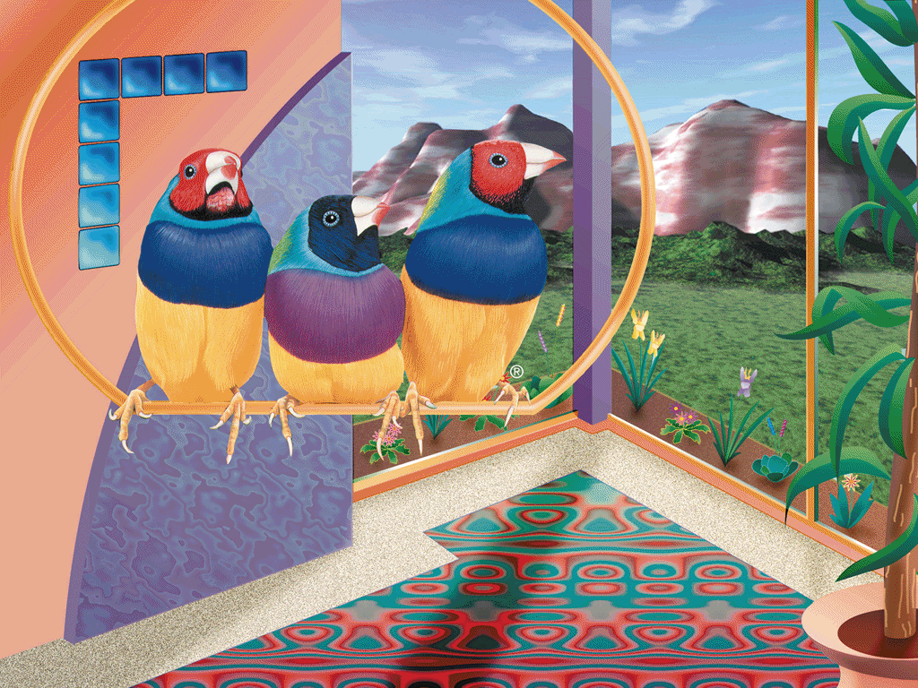 ViewSonic ViewSaver Wallpapers (1998), image size:1024x768