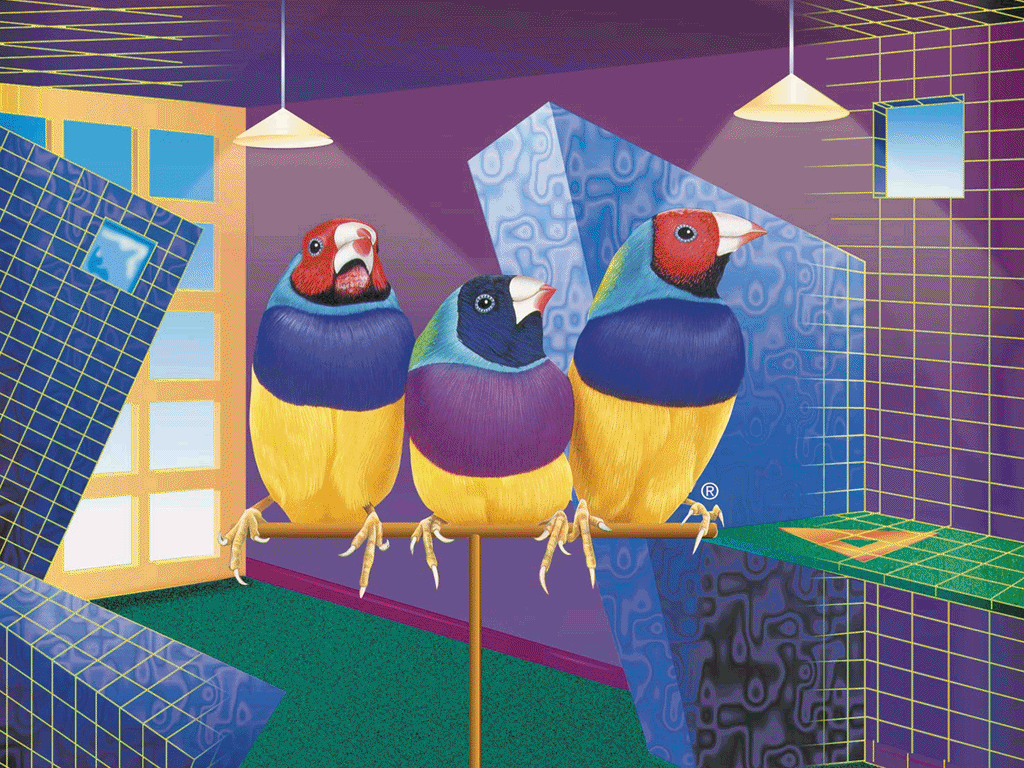 ViewSonic ViewSaver Wallpapers (1998), image size:1024x768