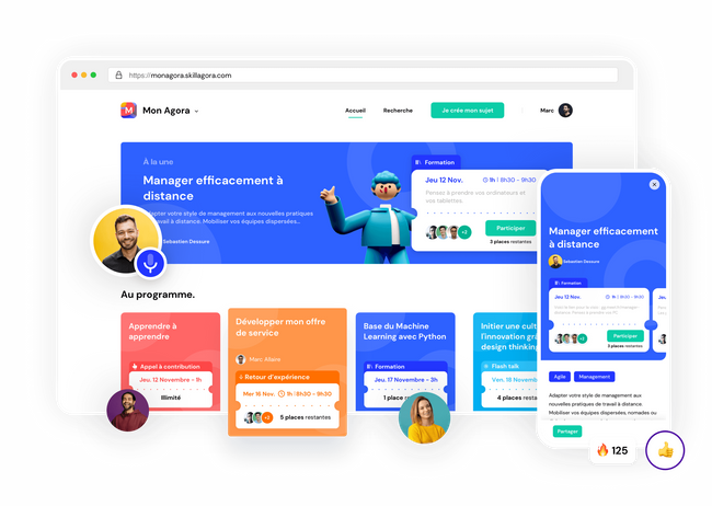 Comment animer une classe virtuelle et une communauté d'apprenants ? En la rendant dynamique et favorable aux échanges. Plus d'informations ici En juin, l'équipe était nommée dans le TOP10 France Happy at Work !⭐️
buff.ly/3jLoc7d