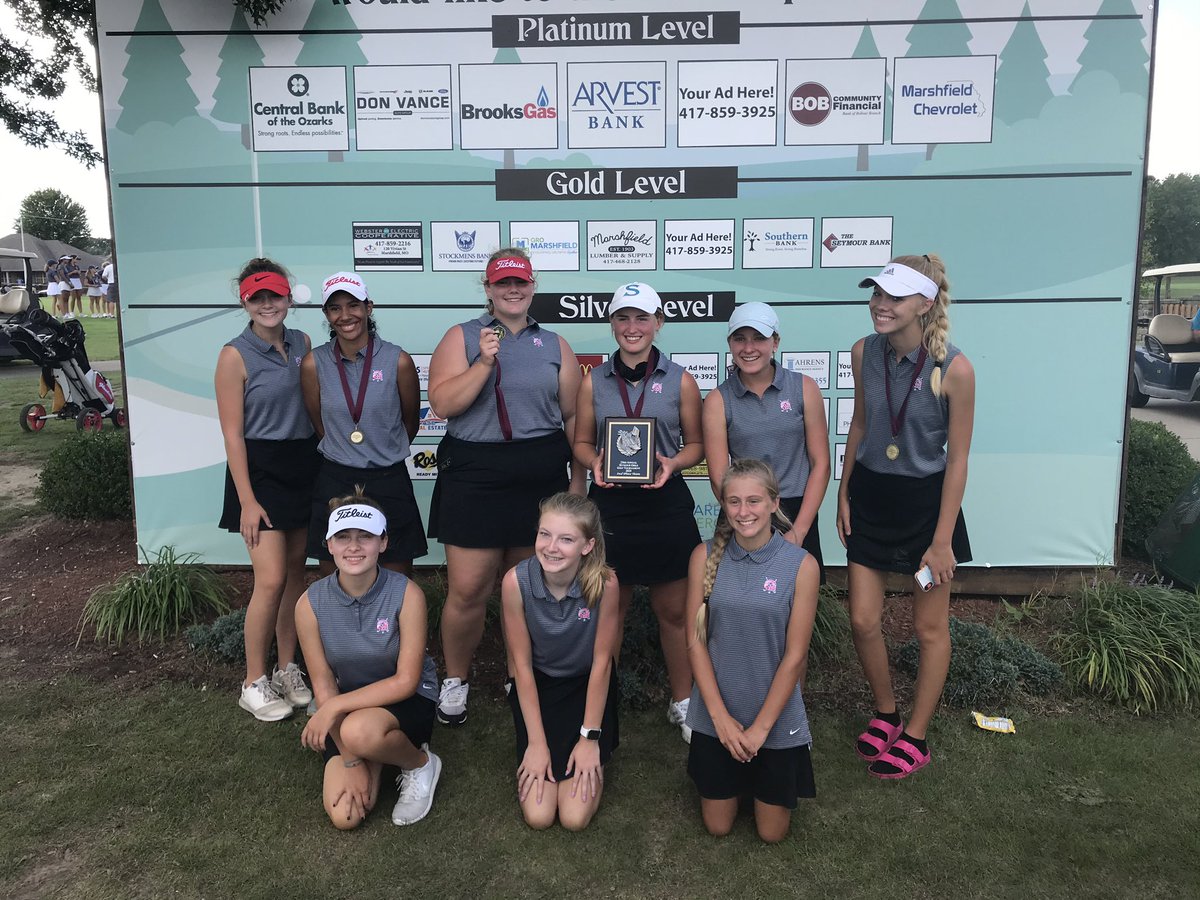 The Glendale Lady Falcons Golf team took 2nd place today. Susannah led the team with a score of 77. McKenna Baron, Susannah Blackwell, Jadaea Asa, and Scotlynn Blackington all placed top 10, medaling 🏆🏅🏌🏼‍♀️