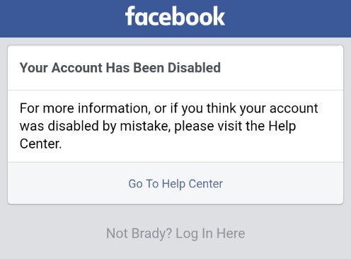 TheZenitharian's tweet photo. Apparently, if you say you'll feed pedos through a woodchipper, Facebook will disable you and make your appeal form inaccessible. #zucked #SaveOurChildren https://t.co/mdrz0Y8MNl