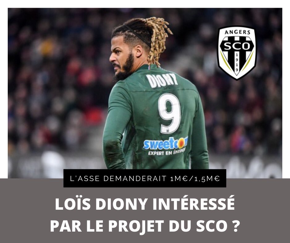 IncroyableSCO's tweet photo. 🔙🔄 - Dans #ManuTime, @ManuLonjon 🗞 a confirmé que Loïs Diony est bien en discussion avec Angers SCO. «Il n’y a pas encore de discussion entre Angers et Saint-Étienne parce que l’ASSE ne s’opposera pas à son départ et se montrera peut-être arrangeant.

1/3
#MercatoSCO ⚫️⚪️ https://t.co/zGftqBSSr4