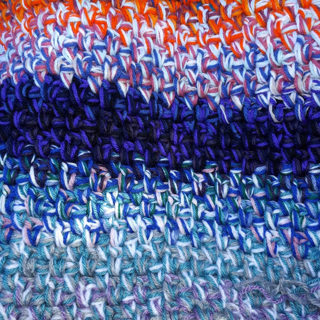 ActuallyYarn's tweet photo. So many scraps of yarn, what to do with it?
Make scrap balls of yarn, and a rug :)
#scrapball #scrapyarnproject #scrappyproject https://t.co/ZAvu1pjJLH