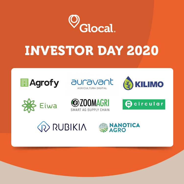 Glocalagro's tweet photo. 🔙Recordamos un gran día INVERSOR DAY.  El portfolio de startups presentó su evolución en los últimos 12 meses 📈 Gran charla donde conocimos tendencias e innovaciones💡 
.
#agritechfood #glocal #comunidad #joinventures
@AgrofyNews @auravant @AgroKilimo @ZoomAgri @RubikiaFintech https://t.co/FV9cEw237T