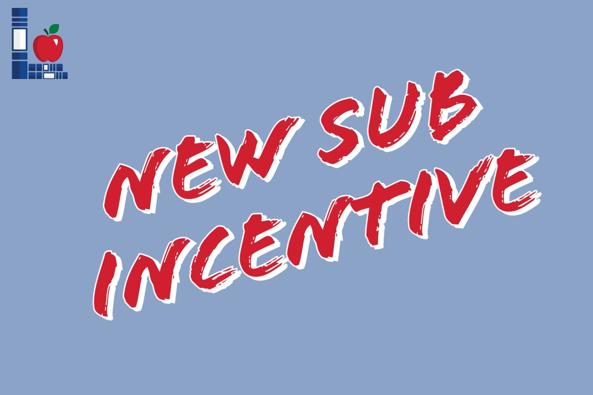 Bonus for substitute teachers!

Starting in September, each month you sub for Lincoln Public Schools at least 15 days, during the 2020/2021 school year, you will receive a $150 bonus as our way of saying thanks! Check your email for more information.