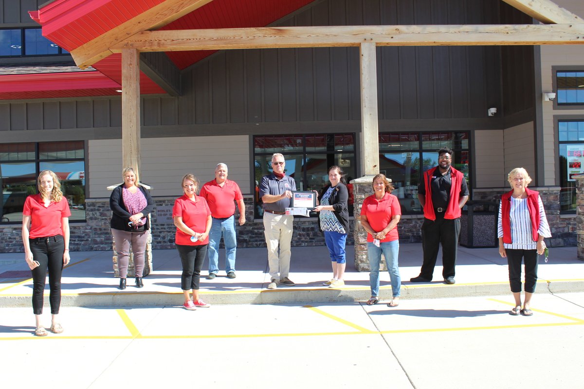 ChamberMarshall's tweet photo. Cottonwood Co-op Progress Award

Gas station construction and addition of dining area.

999 West 1st Street
Cottonwood, MN 56229
(507) 423-6282

https://t.co/PjZ3eI4BNO

#ambassadors #progressaward https://t.co/cmJb2kvPe4