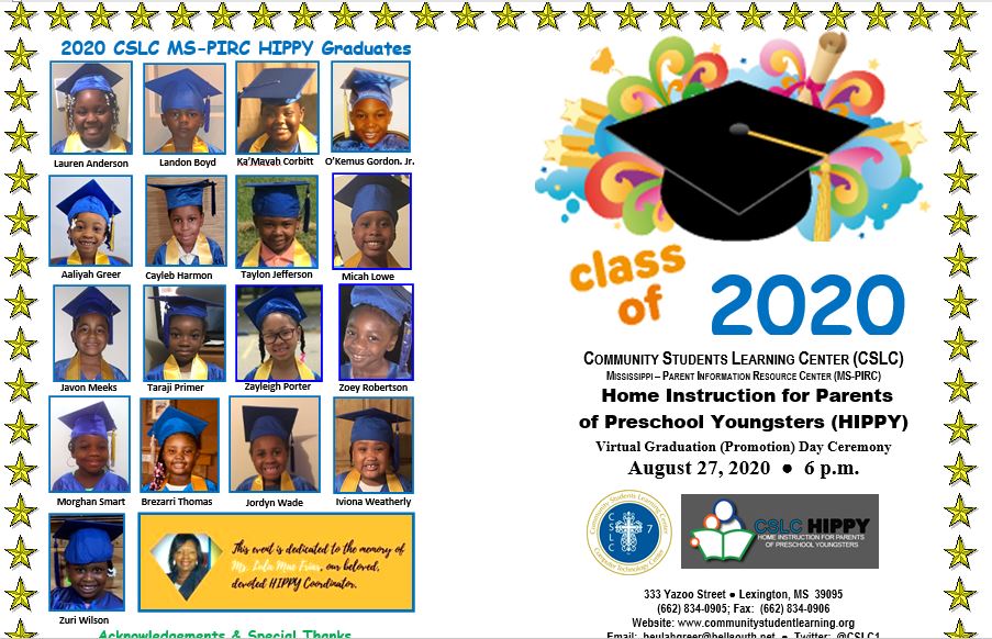 CSLC1's tweet image. Congratulations, Ms. Lula&apos;s HIPPY Kids! #MsLulasHIPPYKids