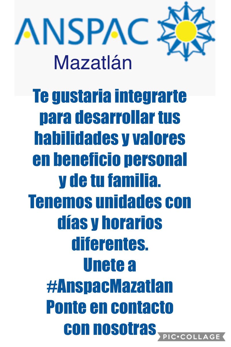 AnspacMazatlan's tweet photo. Ponte en contacto con nosotras!!!!
#AnspacMazatlan #Anspac #ProgramaMujerAnspac #SoyMujerAnspac 
#SomosAnspac #EnANSPACtodosnoscuidamos https://t.co/hPp0CAAR4q