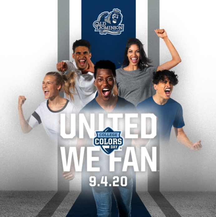 It's College Colors Day, Monarchs! Show us how you ODU. #UnitedWeFan