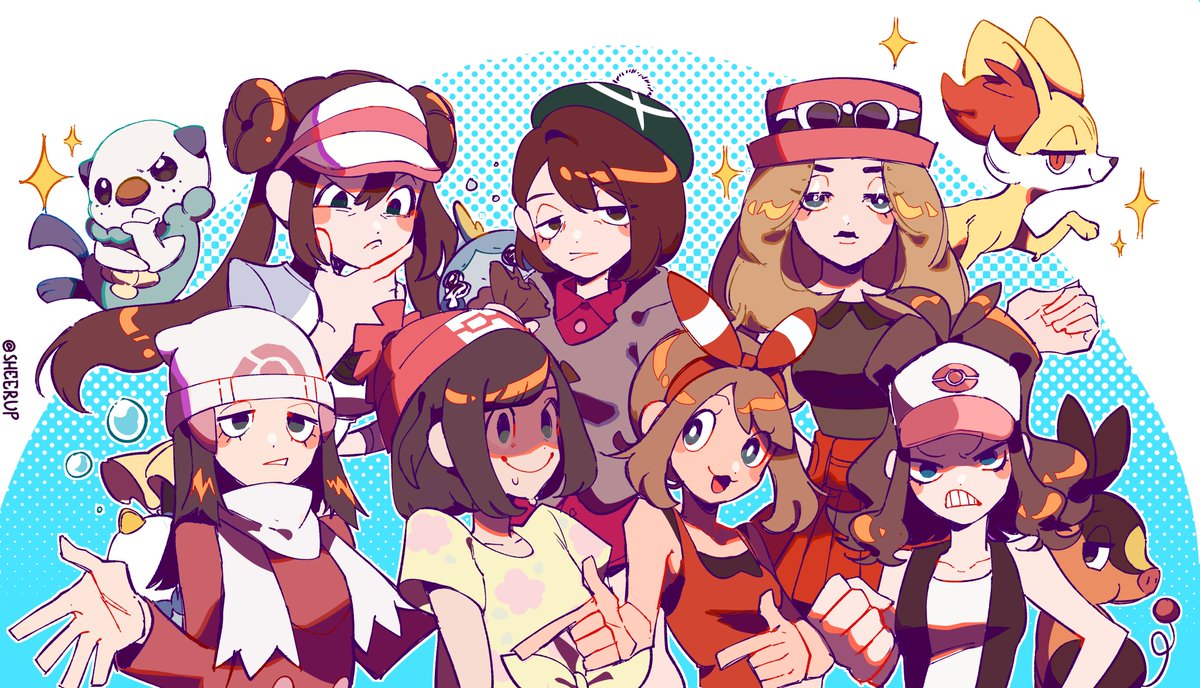 Fanart 🌸 ☀ ️Expressive pokegirls ☀ 🌸. 