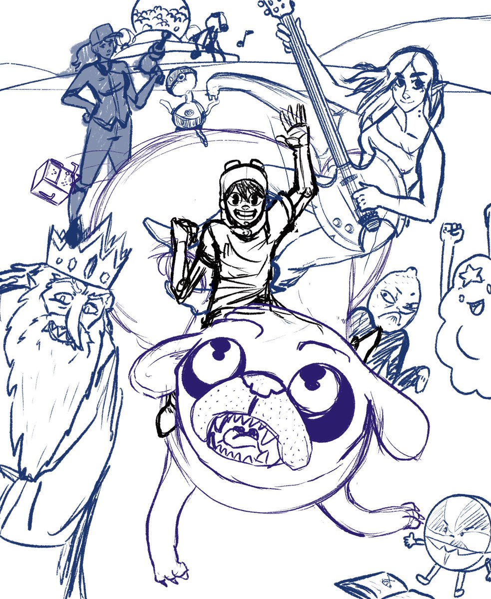 conkuvar1's tweet photo. Adventure time art WIP! I love this show so much, and the end had me really messed up. 10/10
#adventuretime #CartoonNetwork #fanart #WIP #cartoons #AdventureTimeFinale https://t.co/VnOY1F5QDv