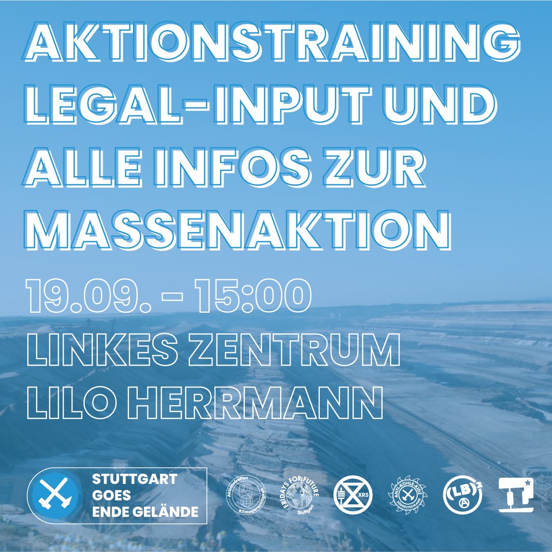 ende_gelaendle's tweet photo. Und um gut vorbereitet in die Aktion zu gehen, besuche unsere Veranstaltungen wie #Aktionstraining, #Legalinput (19.09.) oder den #Filmabend im #WKV in #Stuttgart am 05.09. um 19 Uhr. https://t.co/w3CTEGJ7ce