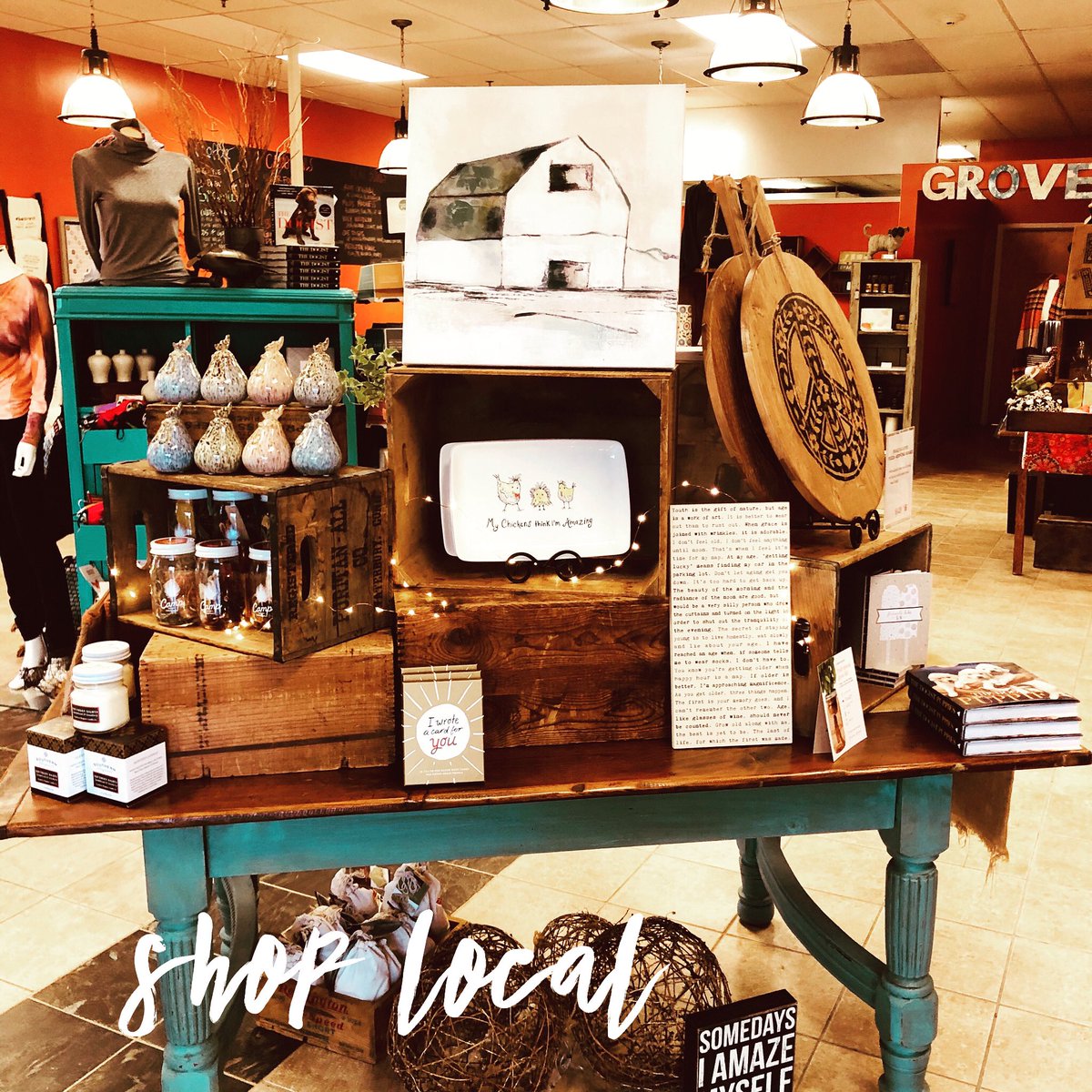 Shop local my friends!! Small businesses need you more than ever!! #shoplocal #smallbusiness #community