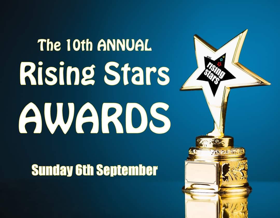 WLOGRisingStars's tweet photo. We are very excited to announce that the 10th Annual Rising Stars Awards will take place on Sunday 6th September.
Originally planned for the last night of our production of 'Spamalot' in March, the Awards were cancelled along with everything else. https://t.co/gBT4wRroE3