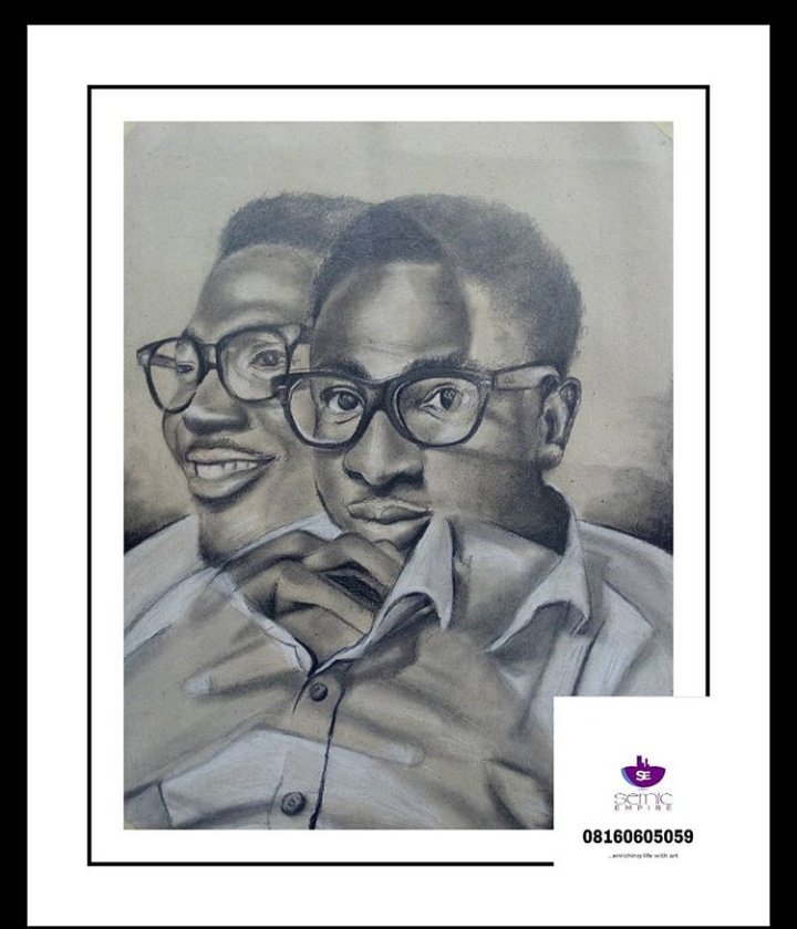 SemicEmpire's tweet photo. I am Adeyemi Oluwaseun Michael 
Visual artist from Abeokuta 
Here are some of my portraiture 
#ogunvisualartists https://t.co/v8kNf6Z06h