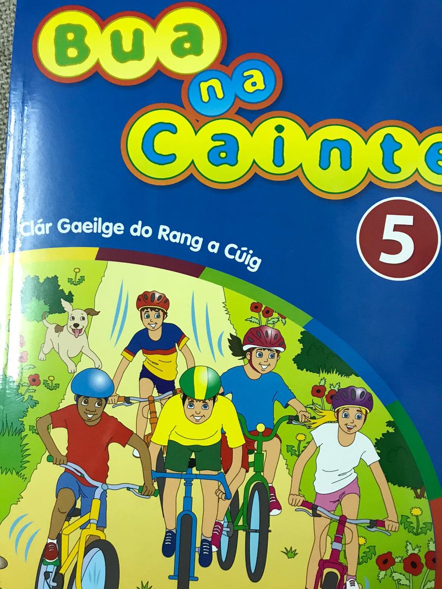 Comhgháirdeachas agus go neirí le mo sheana chara <a href="/SeandeBrun1/">Seán de Brún</a> agus Martina Ní Fhátharta i <a href="/MICLimerick/">Mary Immaculate College (MIC)</a> on the publication of the multi award winning programme “Bua na Cainte 5”. The pupils book and spelling book for 5th class are now available. 👌🏼👏🏼👏🏼