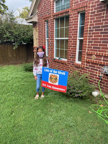 farrellk_'s tweet photo. Our A.V. Cato Lion of the Week!! #avcato #cisd https://t.co/AuP05Ns3c9