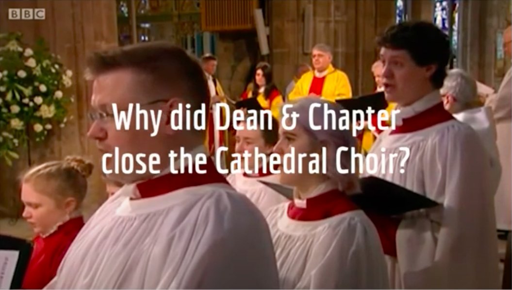 SaveShefChoir's tweet photo. We've put together together a video documenting the various errors and statements 
@sheffcath have made, analysing why exactly Dean and Chapter have made such an awful decision. A Timeline of Errors: https://t.co/RIKlavt32x https://t.co/cfO50oF06q