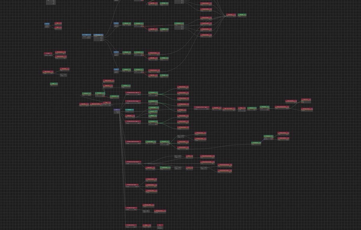 SyntaxGenius's tweet image. Hey @buildbox I&apos;ve two suggestions:

- Add a &quot;comment&quot; component for the user to better organize the whole nodes graphs (you can see the problem below...)

- Allow multiple nodes selection with mouse without clicking each one with CTRL+CLICK!

#gamedev #buildbox #mobilegames