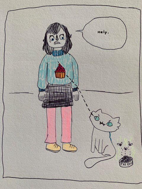 timeinkids's tweet photo. Superb cat &amp; New Yorker inspired student cartoons from Guy Richards Smit’s @nycsummerarts20 class. Let the summer never end! Join Guy starting September 21st for 5 brilliant weeks of comics &amp; cartoons for kids.  Classes for kids from Grade 5 -12th.  info@hiartkids.net https://t.co/V7wCmiTffl