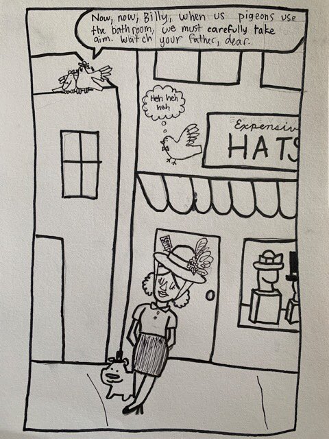 timeinkids's tweet photo. Superb cat &amp; New Yorker inspired student cartoons from Guy Richards Smit’s @nycsummerarts20 class. Let the summer never end! Join Guy starting September 21st for 5 brilliant weeks of comics &amp; cartoons for kids.  Classes for kids from Grade 5 -12th.  info@hiartkids.net https://t.co/V7wCmiTffl