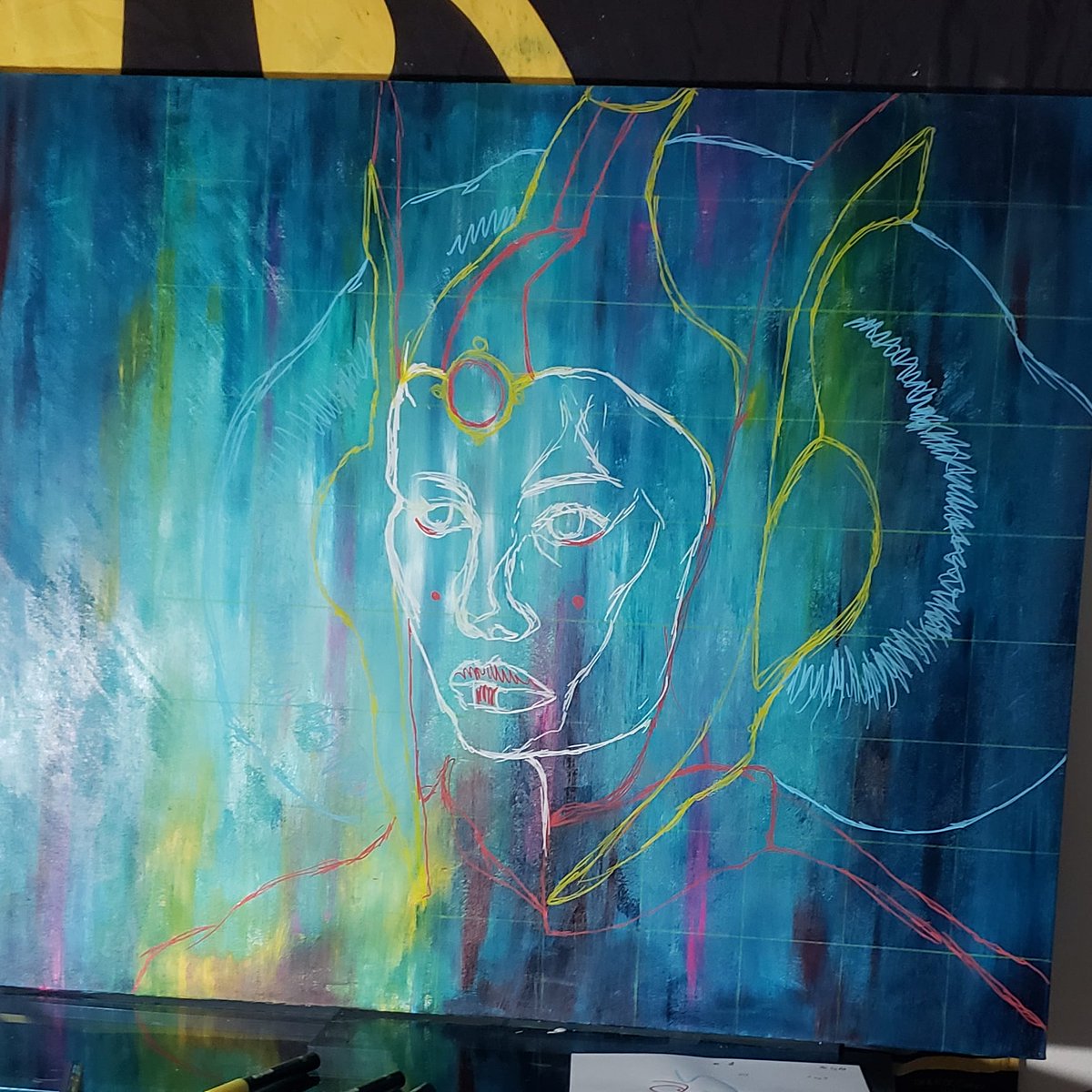 RedOFlanneryHa1's tweet photo. Painting Padme tonight on twitch! #StarWars #StarWarsfanart #fanart https://t.co/UdojnFeC2Y https://t.co/GacifrFivB