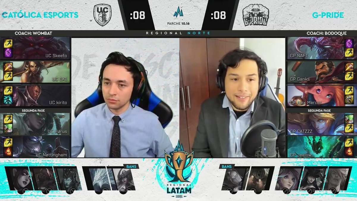 DigitalizadosTV's tweet photo. #Digitalizados x #RegionalesLatam 🔝 | REGIONAL SUR
🔥 ¡ARRANCA EL GRUPO! 🔥
Con @CatolicaEsports y @GPrideOficial como protagonistas, arranca la primera partida del grupo en la Fecha 1. 🔥
¿Quién ganará? ¿🇨🇱 #CatolicaEsports o 🇵🇪 #GPride? 🤔
📹 https://t.co/9MCOQ8TKp7 https://t.co/bFXGPpLu5x