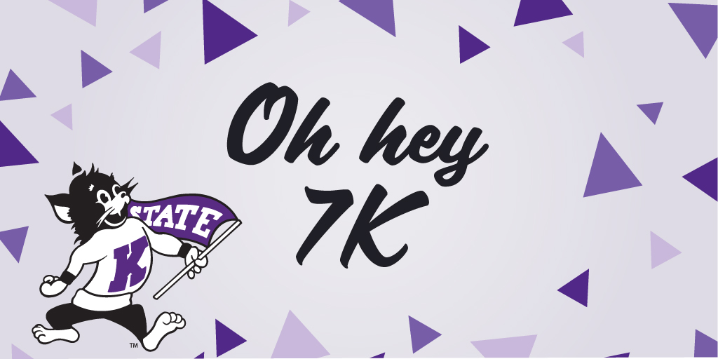 KStateAlumni's tweet photo. Let's show some purple pride, tag your favorite Wildcat on our Instagram! https://t.co/Vxny35H8Y9 Help us get to 7K followers! 💜 https://t.co/vSYl9PYLep