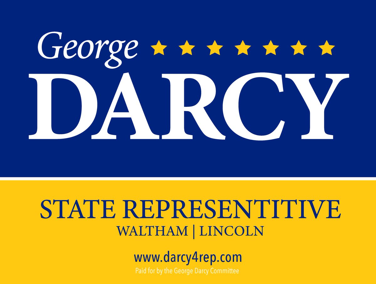 Who wants a lawn sign? Sign up here to get one!

darcy4rep.com/get-involved