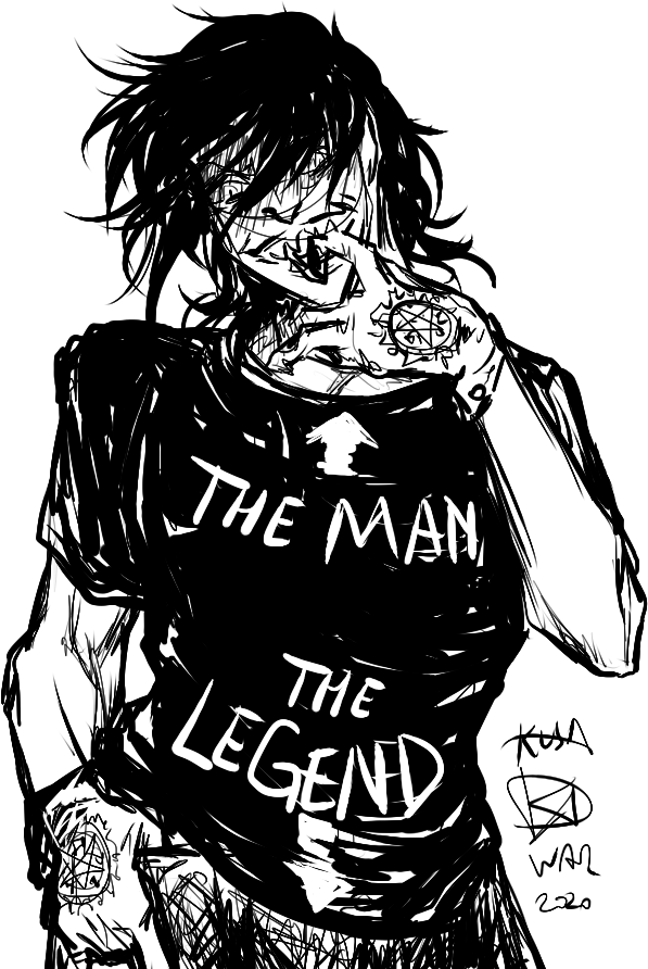 darkusan's tweet photo. So I was sketching some stuff at midnight bout yesterday and those kinda happened #Hellsing https://t.co/tuEQ1udUKc