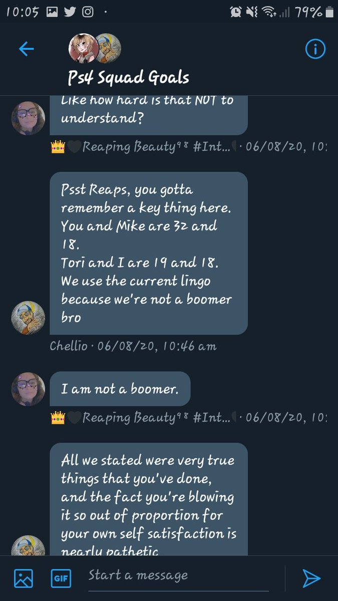 Saying people shouldn't bully minors = Ripping them up like hyenas, apparently.ALSO KEEP IN MIND REAPS KNEW FULL WELL THAT CHELSEY HAS A TRIGGER ABOUT RABID DOG ATTACKS, SO SHE COMPARED US TO RABID, DOG LIKE ANIMALS. C L A S S Y!!