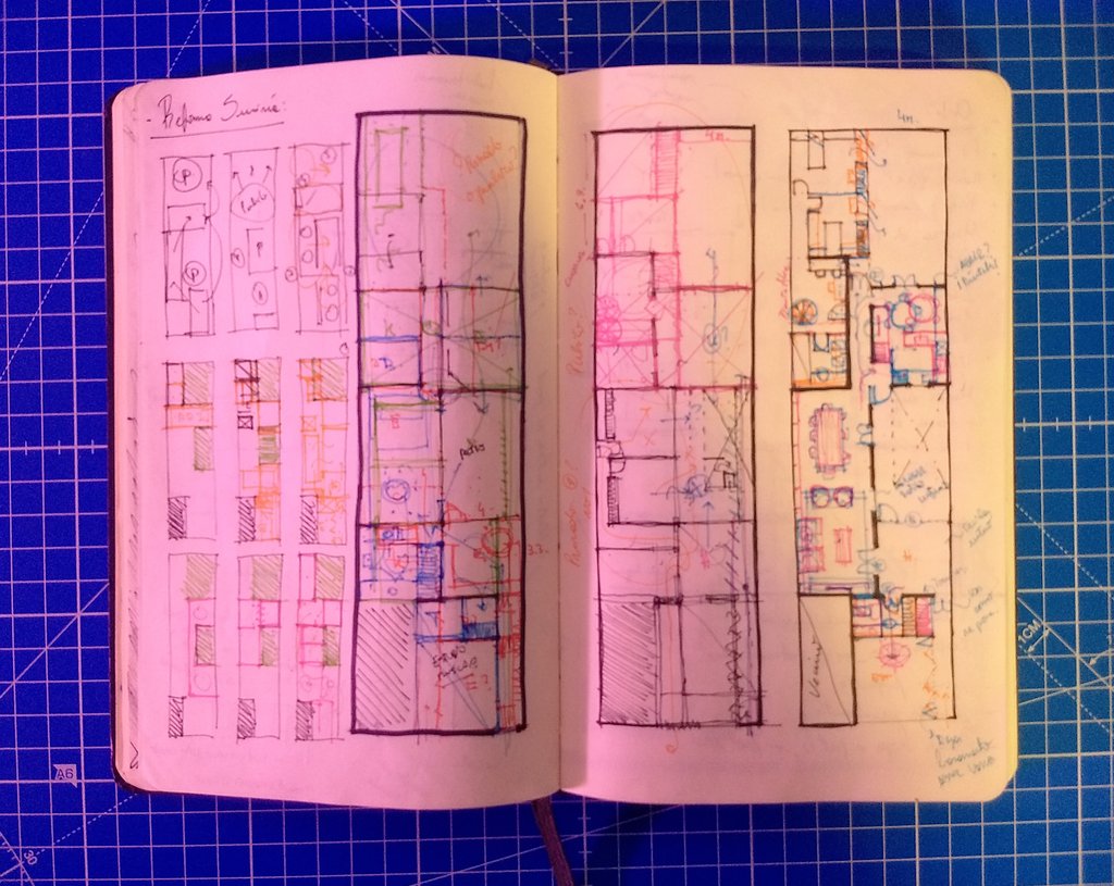 alejandrocsome's tweet photo. En el stream de hoy a la noche tenemos un #Librosaurus temático: Los croquis preliminares.

Vamos a recorrer mi bitácora de croquis para poder hacerlo mierda y hablar de ese proceso que a veces paraliza: Romper el blanco y comenzar a diseñar. 

https://t.co/XEwWONboAm https://t.co/0sTG7zbQDJ